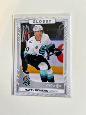 Matty Beniers - Silver Glossy OPC