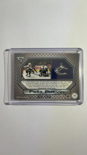 Felix Potvin - Titanium Game Used Stick 022/254