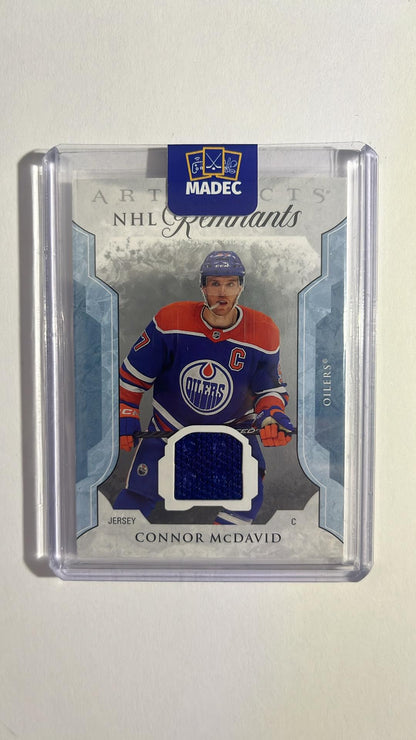 Connor McDavid - Artifacts NHL Remnants Patch