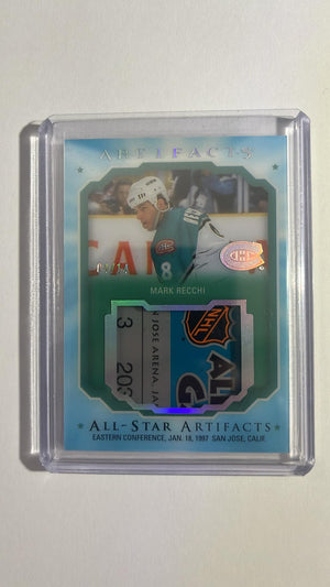 Mark Recchi - All-Star Artifacts Ticket 04/14