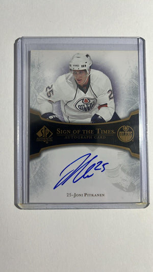 Joni Pitkanen - Sign of the Times Auto