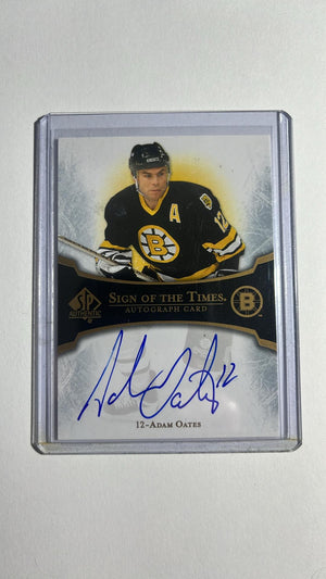 Adam Oates - Sign of the Times Auto