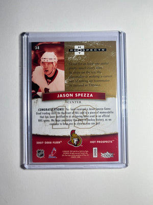 Jason Spezza - Hot Prospects Jersey Swatch Patch 100/100