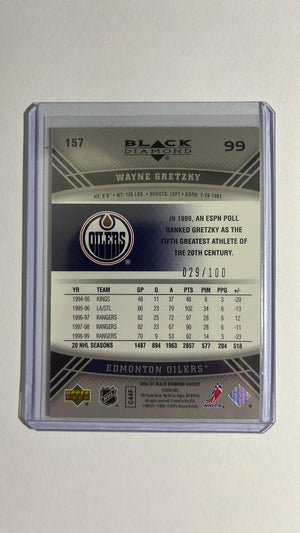 Wayne Gretzky - Black Diamond Ruby Red 29/100