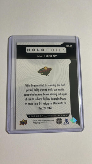 Matt Boldy - Holo Foils