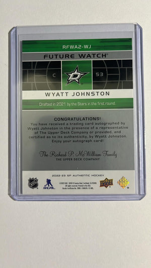 Wyatt Johnston - Future Watch Retro Auto 383/399