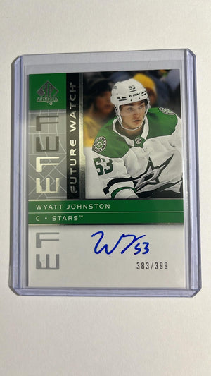 Wyatt Johnston - Future Watch Retro Auto 383/399