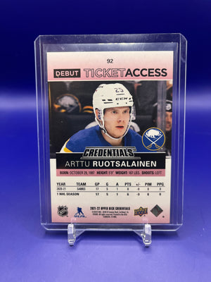 Arttu Ruotsalainen - Debut Ticket Access 117/199