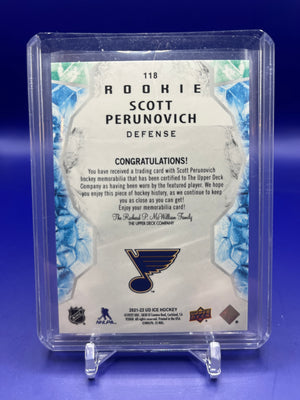 Scott Perunovich - Rainbow Ice Rookie Jersey