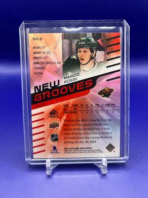 Marco Rossi - New Grooves SP Gameused 27/99