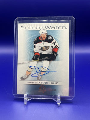 Hunter Drew - Future Watch Retro Auto 161/699