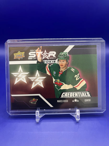 Marco Rossi - Second Star Of The Night Rookie