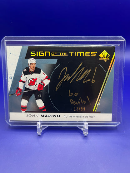 John Marino - Sign Of The Times Auto Gold 13/99