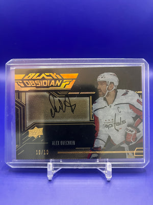 Alex Ovechkin - Black Obsidian Auto 10/10